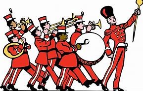 marching band animated figures